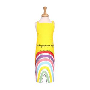 Rainbow Childrens Apron – Yellow