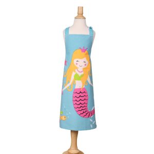Mermaid Childrens Apron – Blue