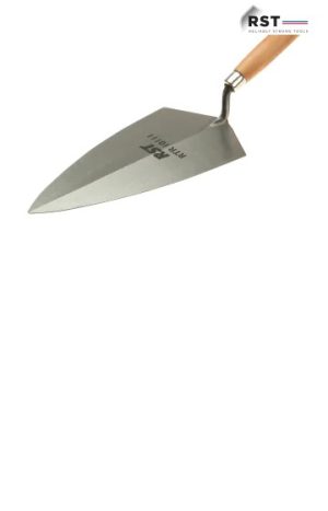Philadelphia Pattern Brick Trowel Wooden Handle 10in