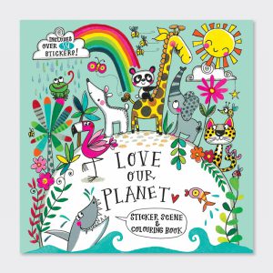 Sticker Scene Book Love Our Planet