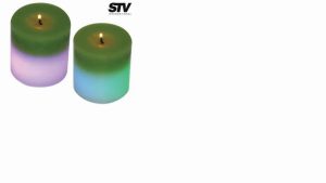 Citronella LED Candle Colour Changing STV429