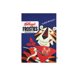 Vintage Kelloggs Frosties Tea Towel