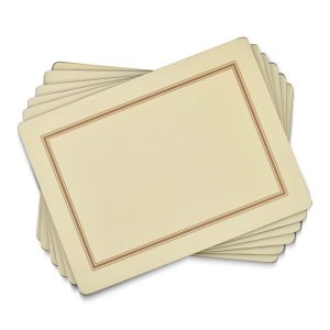 Classic Cream Set of 6 Placemats