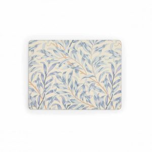 Morris & Co. Willow Bough 6 Placemats, Blue