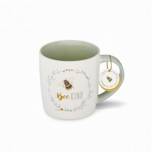 Cooksmart Bumble Bees China Barrel Mug Be Kind (CM1778)