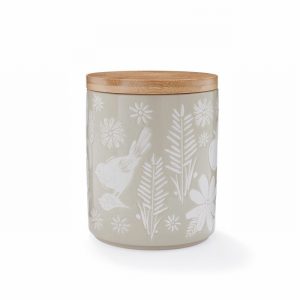 HOMESTEAD STONEWARE CANISTER – BEIGE