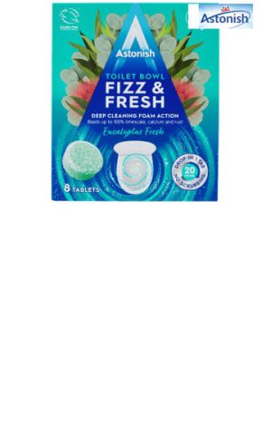 Fizz N Fresh Toilet Tablets Eucalyptus x 8 C2155