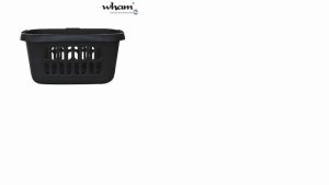 Casa Hipster Laundry Basket Midnight 17483
