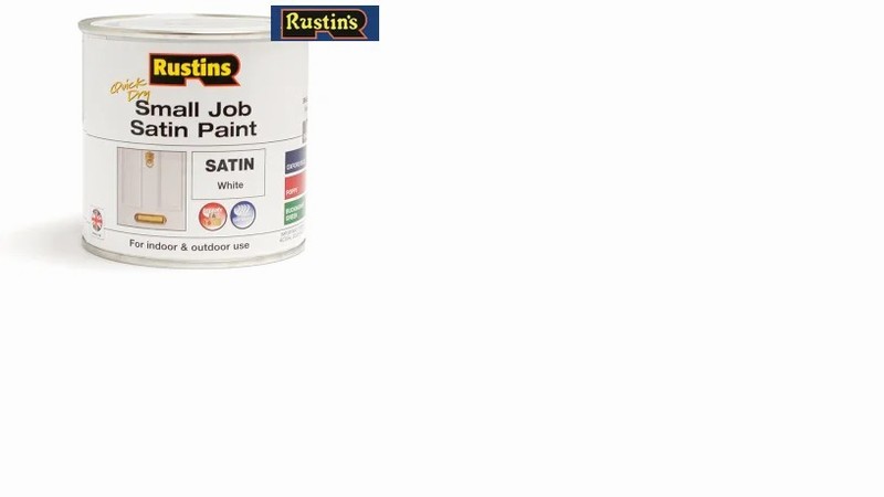 small job paint satin white 250ml