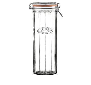 Facetted Clip Top Jar 2.2 Litre