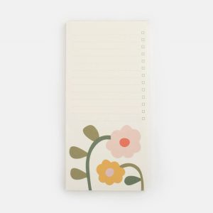 Caroline Gardner Multi Floral List Pad