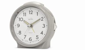 Elsie Alarm Clock Pigeon Grey 15577