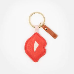 Red Lips Keyring