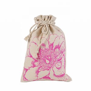 Gift bag cotton ORGANICS blossom