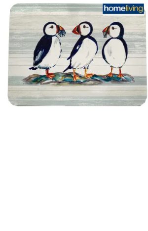 Placemats x 6 Puffins Fishing HH3385