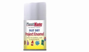 Plastikote Spray Flat White