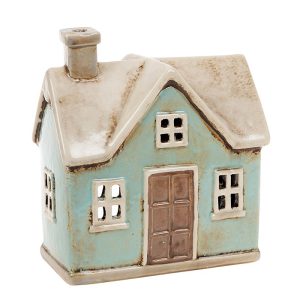 Village Pottery Traditional House Tealight Holder