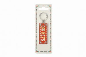 Live Happy ‘Car Keys’ Enamel Keyring