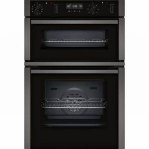 NEFF U2ACM7HG0B DOUBLE OVEN CIRCOTHERM  PYROLITIC