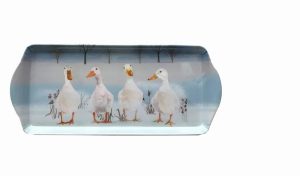 Long Drinks Tray Winter Ducks HH3212