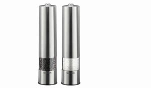 Electronic Condiments Mill Set Stainless Steel