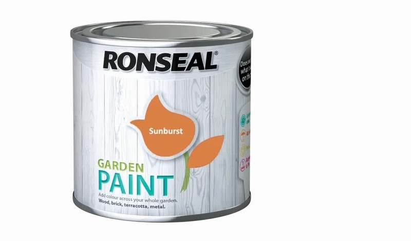ron garden paint sunburst