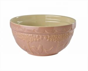 THE PANTRY MEDIUM ROSE PINK CERAMIC BOWL 23 X 23 X 11.8CM