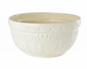 The Pantry Large White Ceramic Bowl 27 X 27 X 13.5cm