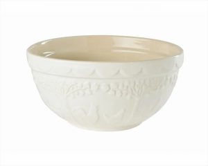 The Pantry Medium White Ceramic Bowl 23 X 23 X 11.8cm