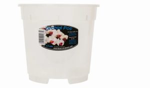 Orchid Pot Clear 17cm POCL17M