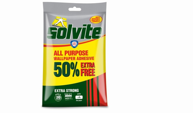 solvite wallpaper paste thrift +50%