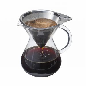 AEROLATTE DRIP COFFEE BREWER WITH MICROFILTER