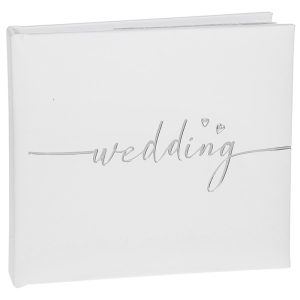 Modern Script Wedding Album Large 4×6