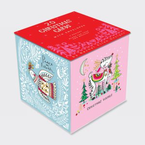 Christmas Cards Cube rEINDEER