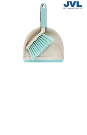 Mini Antibacterial Dustpan + Brush Set