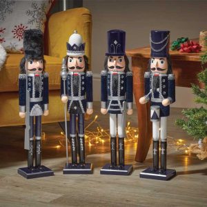 Nutcracker XL – Navy & Silver