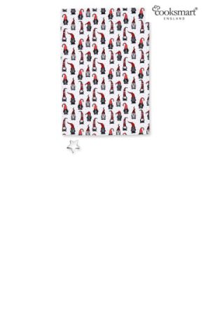 Tea Towel & Cutter Set Xmas Gonks
