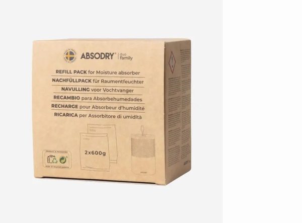 absodry duo family refill bag 2 pack