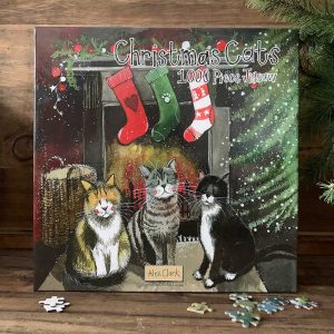 Christmas Cats 1000 Piece Jigsaw Puzzle