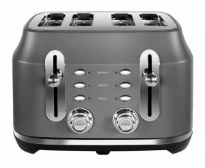 Rangemaster RMCL4S201GY 4 Slice Toaster – Matte Slate Grey