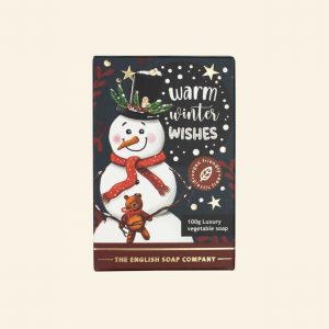 Christmas Snowman Mini Soap