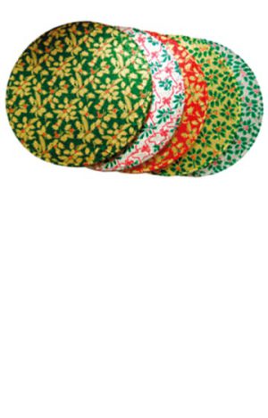 Holly Cake Drum Round Assortment 25cm BX148
