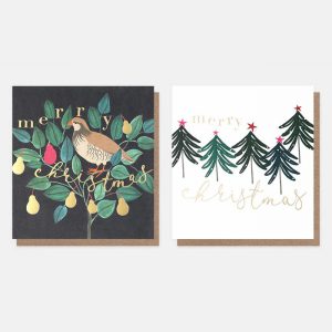 Partridge In A Pear Tree Charity Christmas Cards Pack of 8