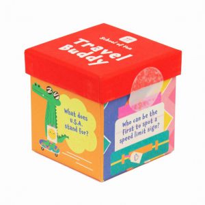 School of Fun Children’s Game – Travel Buddy Trivia Box