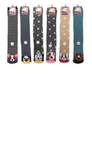 Welly Boot Sock Party Dog Lady Assorted