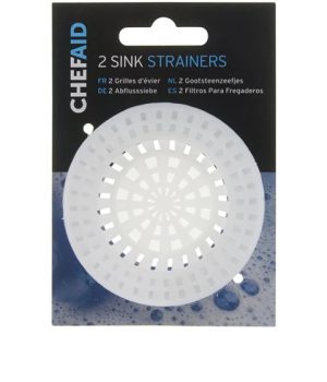 CHEF AID 2 SINK STRAINERS