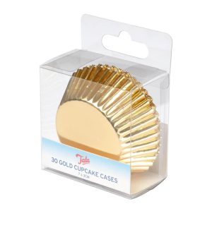 Tala 30 Cupcake Foils Gold 7x3cm