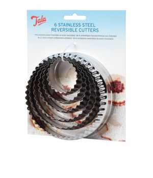TALA 6 STAINLESS STEEL REVERSIBLE CUTTERS