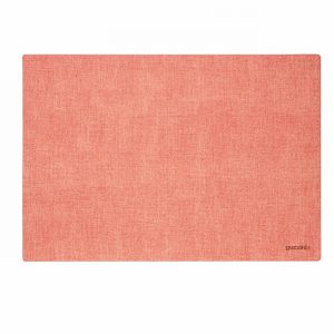 Tiffany Fabric Reversible Placemat Coral 43x30cm