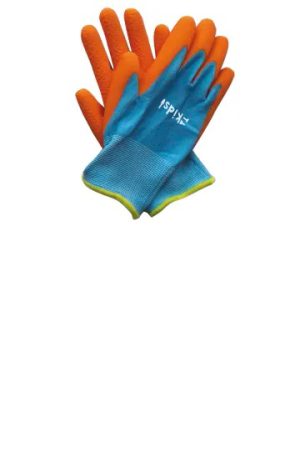 Junior Digger Gloves 6-10 Year Blue/Orange